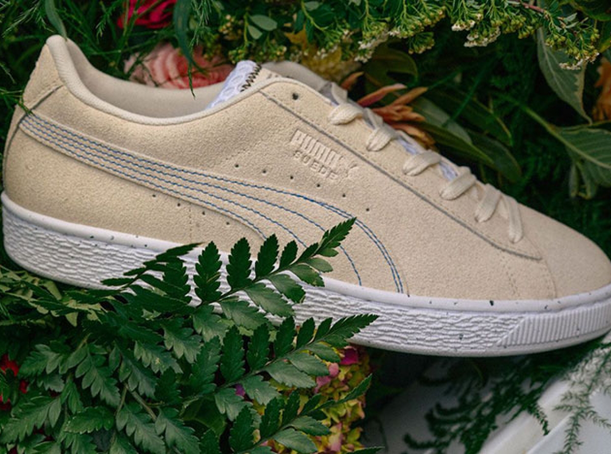 Puma is developing a biodegradable version of its "Suede" shoe