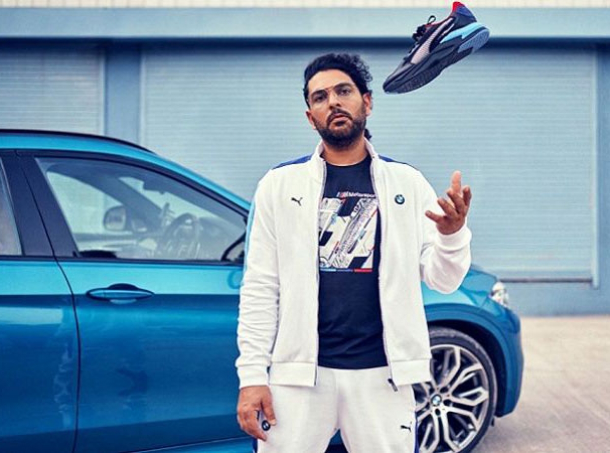 Puma extends partnership with Yuvraj Singh
