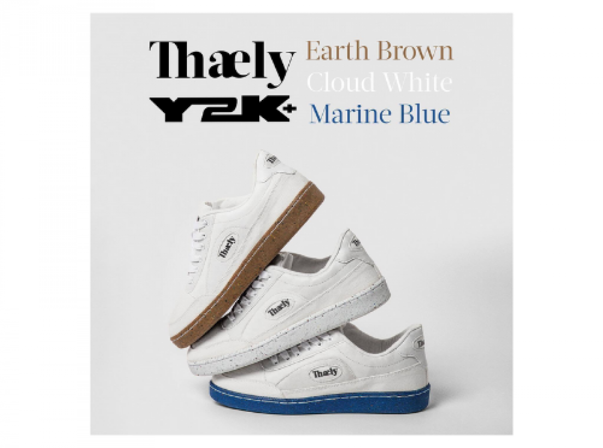 For his new company Thaely, Ashey Bhave produces sneakers out of scrap plastic