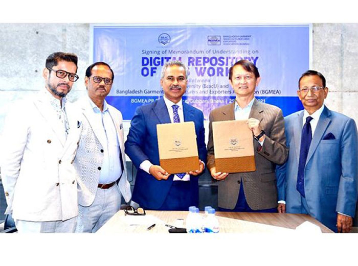 BGMEA, Bangladesh & BracU, stitch MOU for 'Digital RMG Factory Mapping'