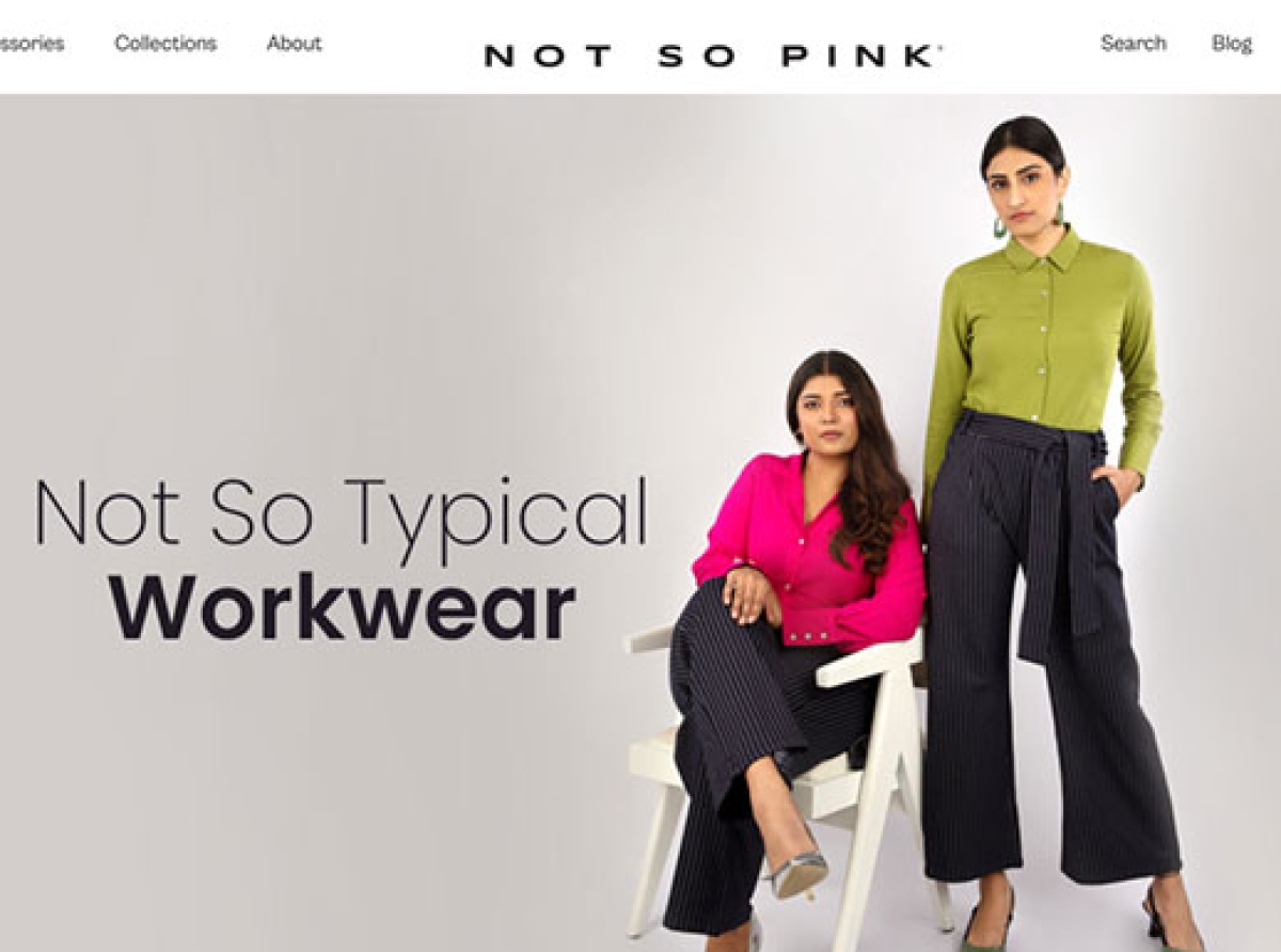Not so Pink redefines work wear for women