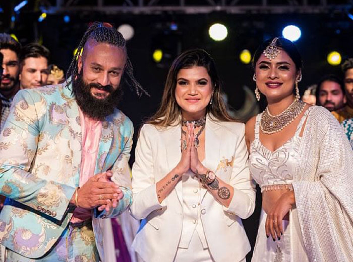 Arpana Samanta's Samantas collection debuts at the Indian Designer League 2021 in Bengaluru