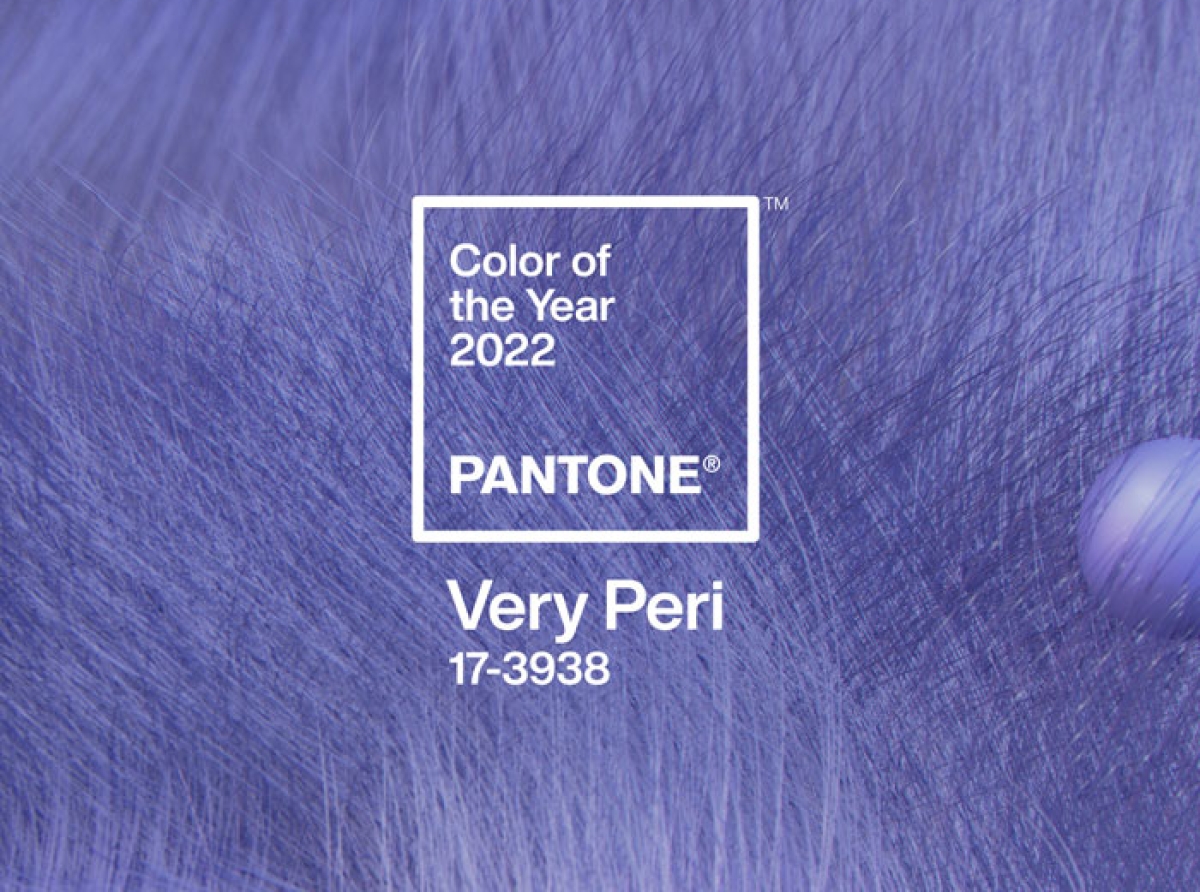 Pantone's color of the year for 2022 is VERY PERI