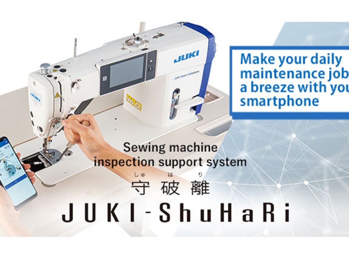 JUKI: Introduces computer-controlled buttonholing indexer