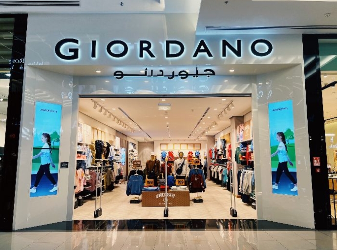 Giordano: Embarks on Middle East ambitiously 