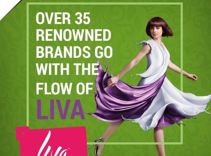 LIVA's nature-inspired campaign: “Naturally Fluid. Naturally You”