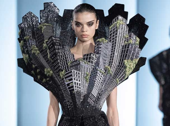 Rahul Mishra presents visually stunning collection at Paris Haute Couture Week 2025
