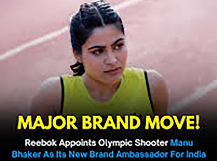 Manu Bhaker to help Reebok capture India’s expanding performance wear segment