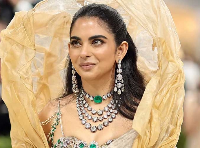 Isha Ambani’s ‘Mango’ sculpture redefines heritage at Met Gala 2026