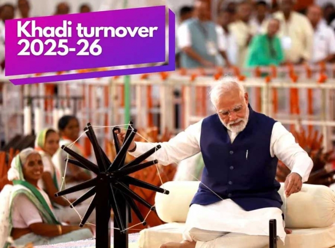 Khadi sector hits record Rs 1.87 lakh crore sales as digital transformation begins