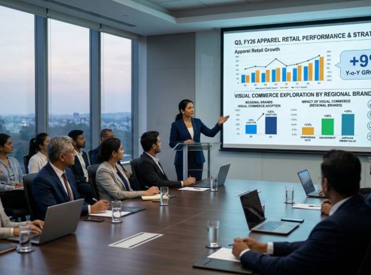Regional brands explore visual commerce as apparel retail grows 9% Y-o-Y in Q3, FY26
